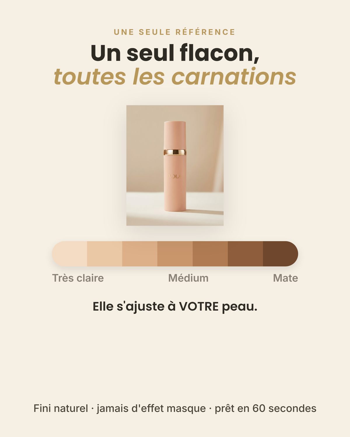 Fond de Teint Adaptatif Vola